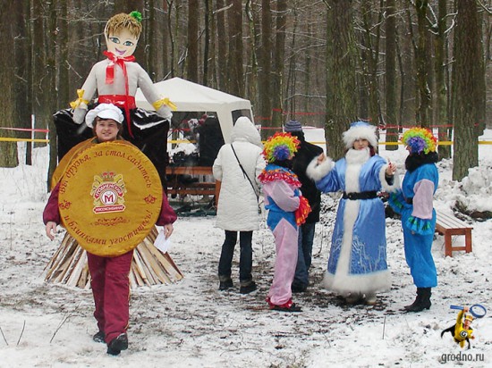 Проводы зимы в Гродно 2013